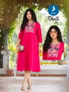Dhriti By Kaya Berlin Fancy Ladies Anarkali Kurtis Wholesale Market In Surat
